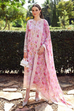 ZAINA UNSTITCHED LAWN'25