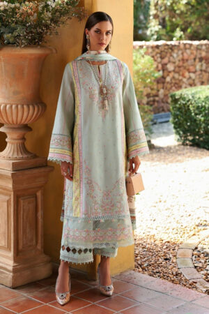 ZAINA UNSTITCHED LAWN'25