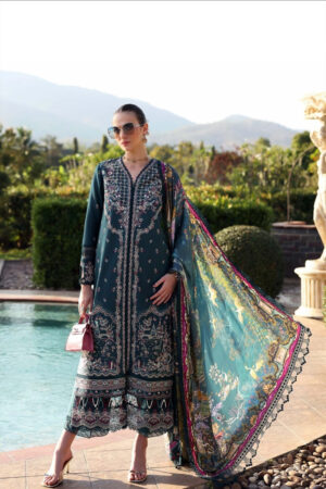 ZAINA UNSTITCHED LAWN'25