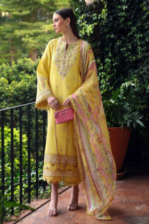 ZAINA UNSTITCHED LAWN'25