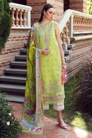ZAINA UNSTITCHED LAWN'25