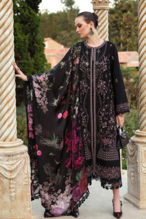 ZAINA UNSTITCHED LAWN'25